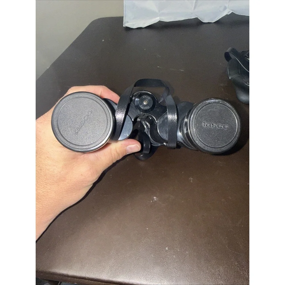 Tasco Binoculars w/ Case‎ 7x35 346 Ft/1000 yds 115M/1000M Vintage Coated